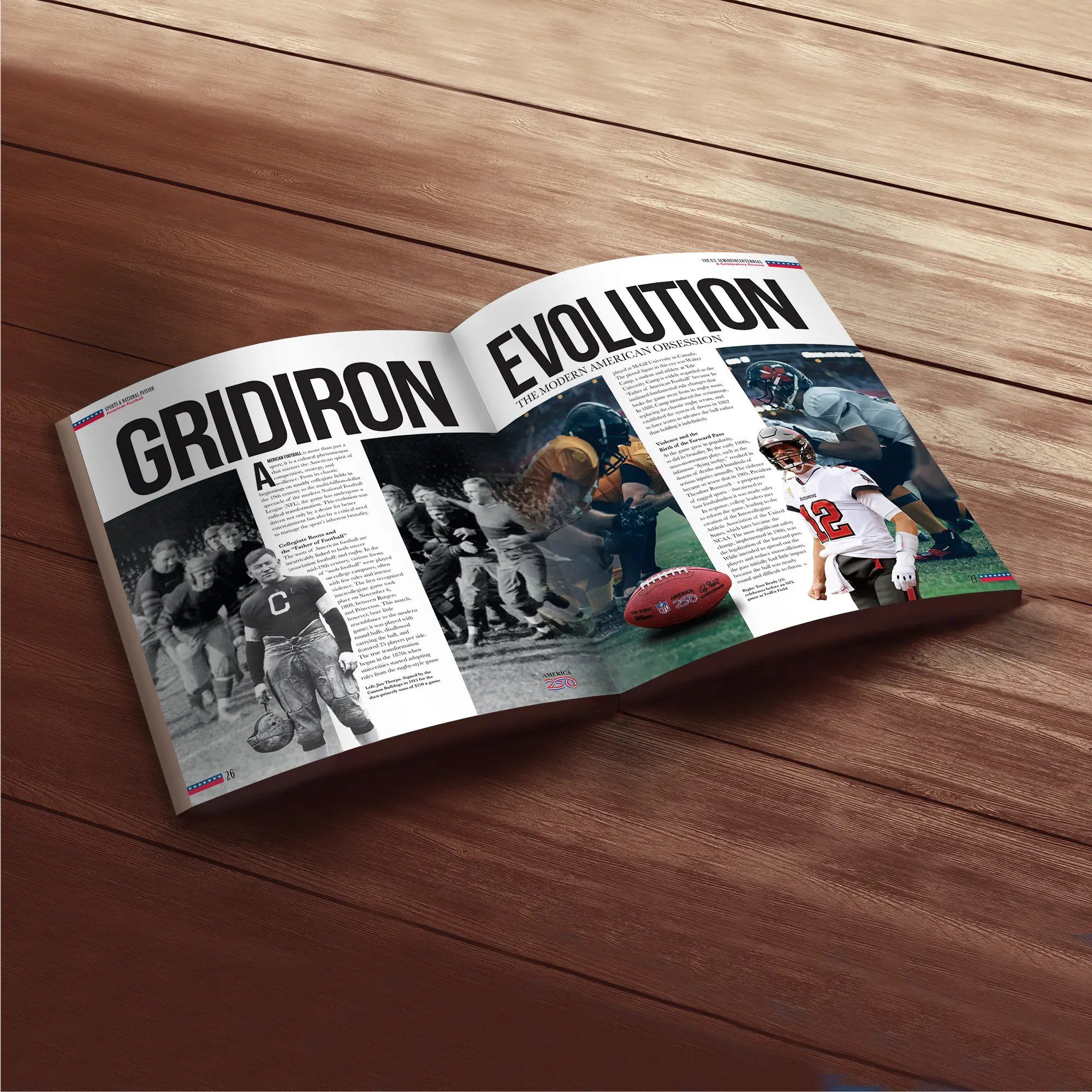 Gridiron Evolution — American Football spread