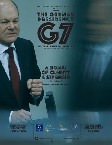 Front cover: G7 Germany Presidency Global Briefing Report Review 2022
