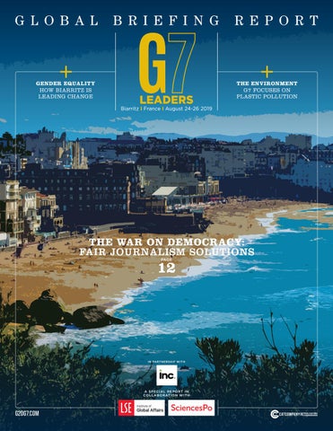 Front cover: G7 Summit Global Briefing Report 2019