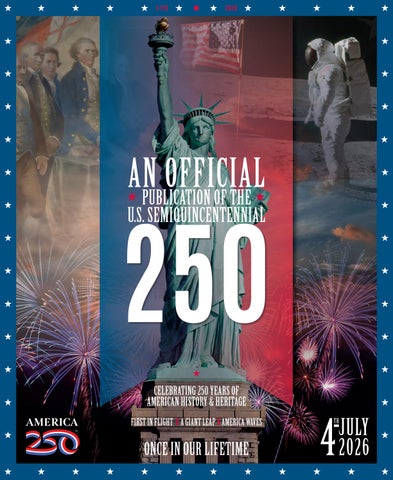 Front cover: A Publication of America250