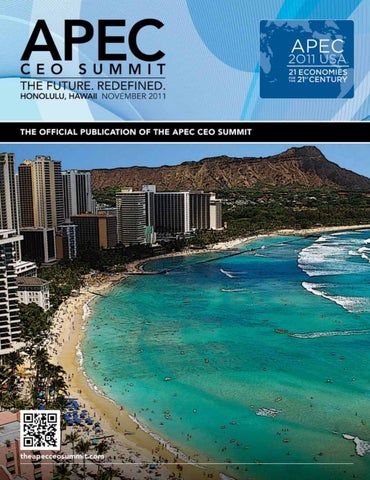 Front cover: APEC 2011 USA