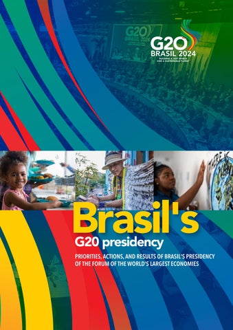 Front cover: Brasil’s G20 Presidency