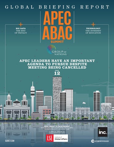 Front cover: APEC-ABAC report