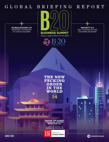 Front cover: B20 Japan Summit Global Briefing Report