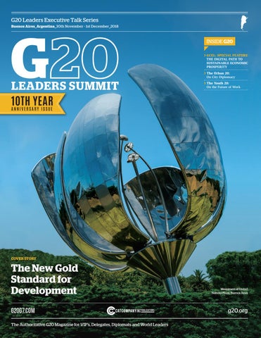 Front cover: G20 Leaders Global Communiqué