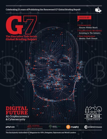 Front cover: G7 Summit Digital Future: AI, Cybersecurity, Cryptocurrency