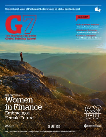 Front cover: The 2018 Authorized G7 Summit Canada Global Briefing Report