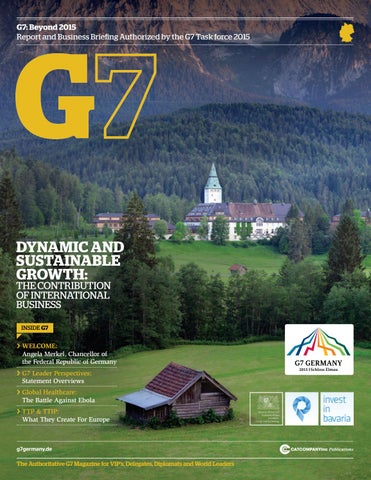 Front cover: The Authorized G7 Summit for Germany