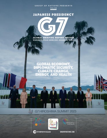Front cover: G7 Japan Global Briefing Report Review