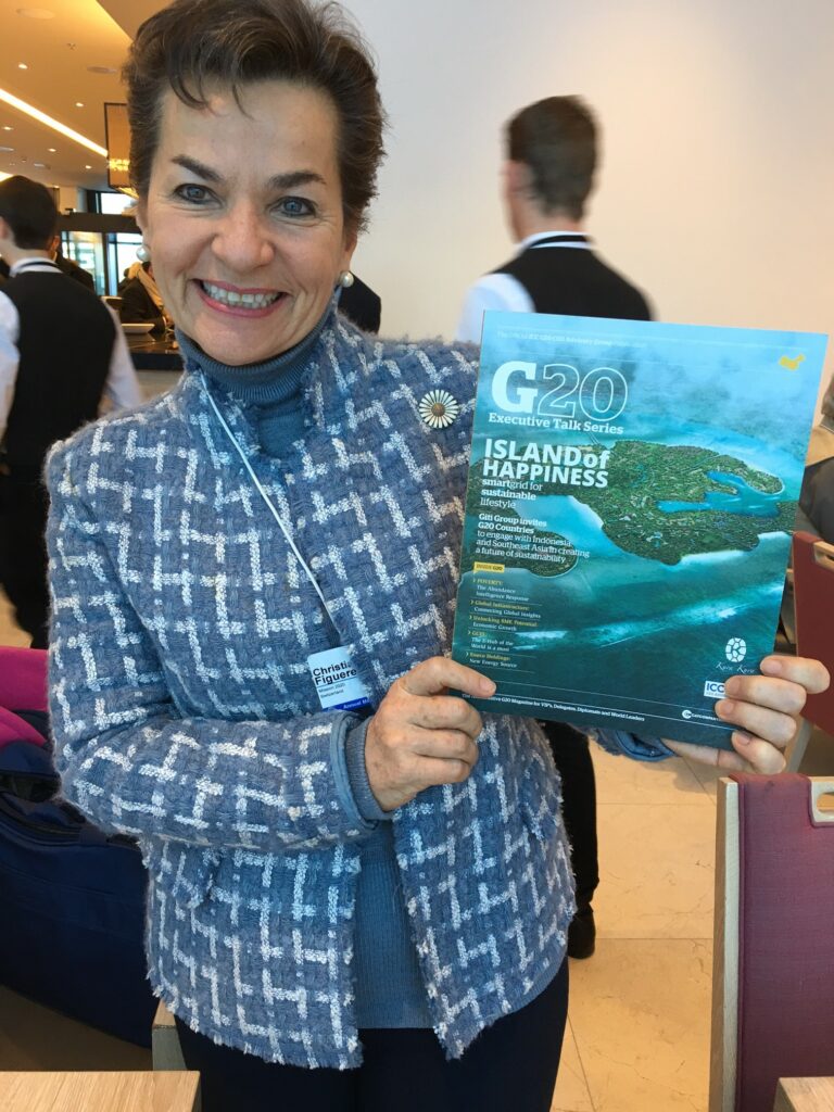 Christiana Figueres &mdash; Former Executive Secretary, UNFCCC &mdash; architect of the Paris Agreement