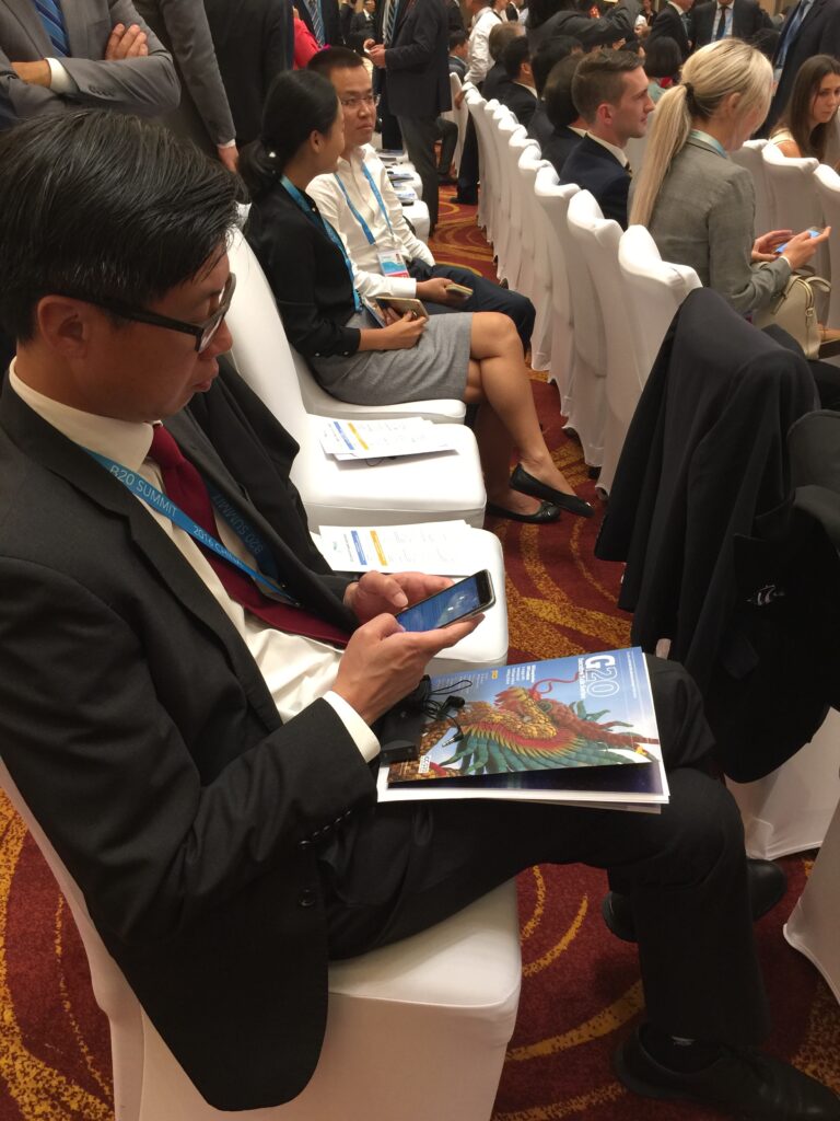 G7 / G20 programme &mdash; From the archive